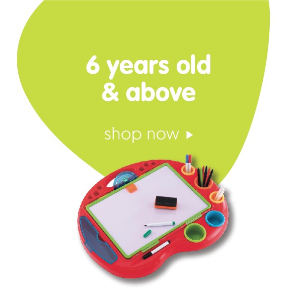 6 years old and above 